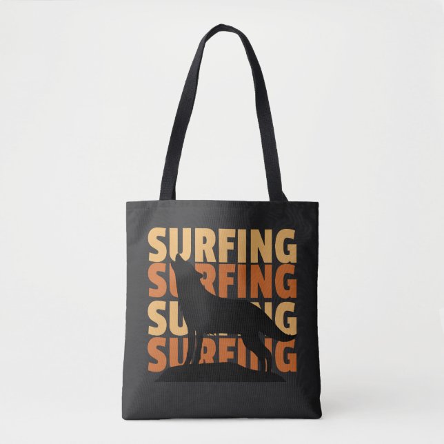 Wolf will surfen surfen surfen (Vorderseite)