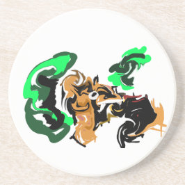 Wolf  winter  joy getränkeuntersetzer