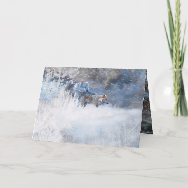 WOLF WINTERGEBIETE KARTE (Vorderseite)