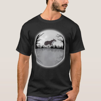 Wolf - Wolf beim Gehen T-Shirt