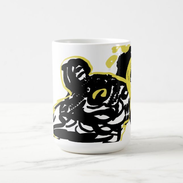 Wolf  Wolkenmond  Kaffeetasse (Mittel)