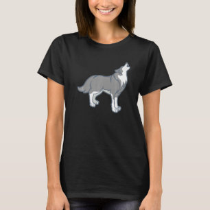 Wolf Wolves Doglike Wild Animal Enthusiast Pun Ou T-Shirt