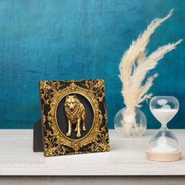 Wolf-Zierrahmen Fotoplatte