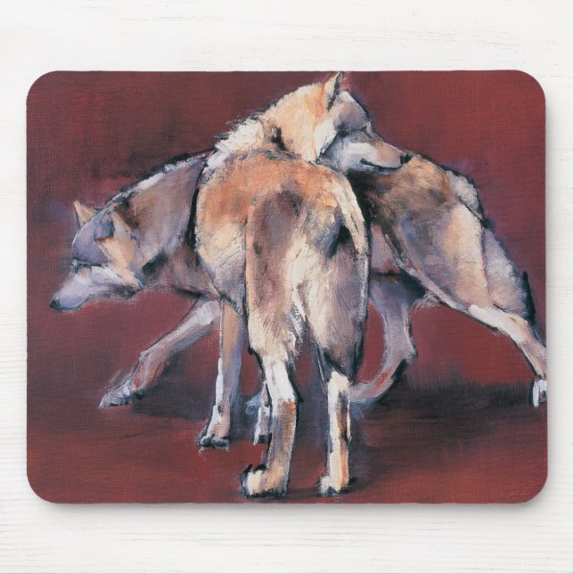 Wolf-Zusammensetzung 2001 Mousepad (Vorne)