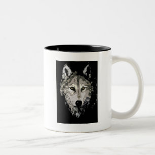 Wolf Zweifarbige Tasse