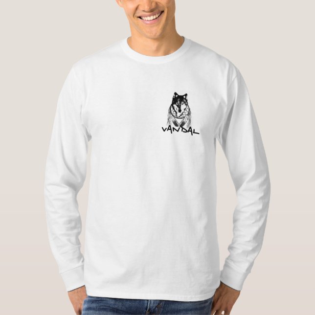 Wolfcatcher Longsleeve T-Shirt (Vorderseite)