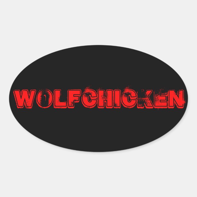 WolfChicken Sticker (Vorderseite)