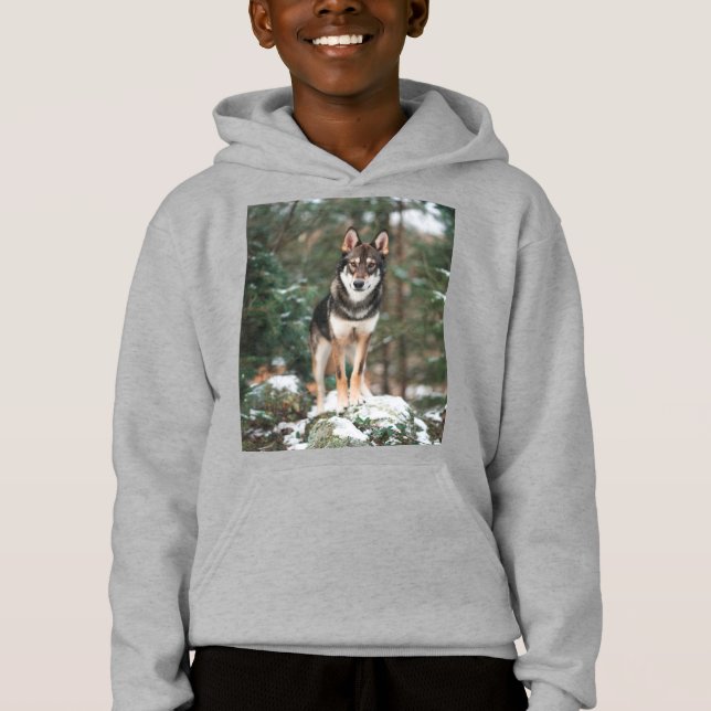 Wolfdog Hoodie (Vorderseite)