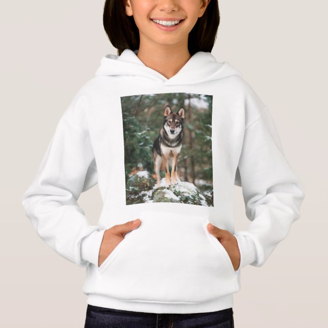 Wolfdog Hoodie (Vorderseite)