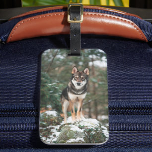 Wolfdog Luggage Tag Gepäckanhänger