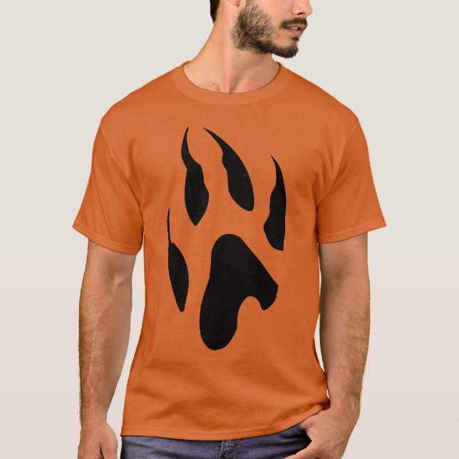 WolfDog Paw Familie Vintag T-Shirt (Vorderseite)