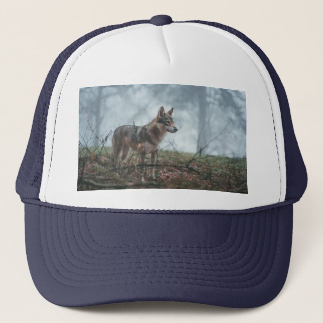 Wolfdog Truckerkappe (Vorderseite)