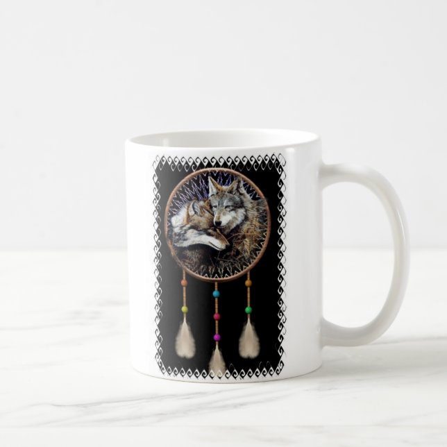 wolfDreamcatcher Kaffeetasse (Rechts)