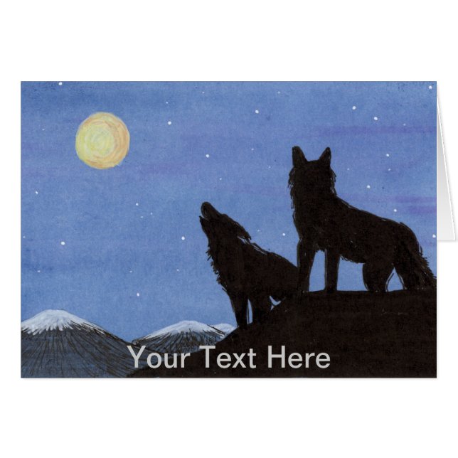 Wölfe (Vorderseite (Horizontal))