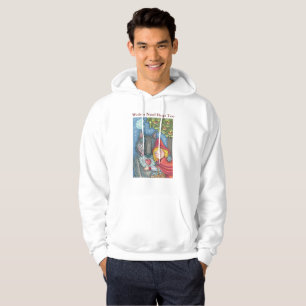 Wölfe brauchen auch Schläger, gehobene SWEATSHIRT 