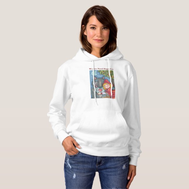 Wölfe brauchen auch Schläger, gehobene SWEATSHIRT  (Vorne ganz)