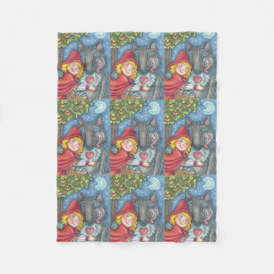 Wölfe brauchen Umarmungen zu FLEECE BABY BLANKET a