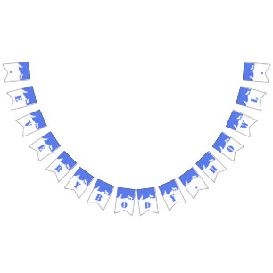 Wölfe im Schnee, Jedermann Howl! Jagd Wimpelkette