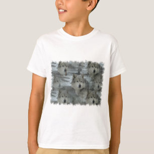 Wölfe im wilden Sweatshirt T-Shirt