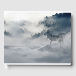 Wölfe in einer Winterlandschaft Gästebuch