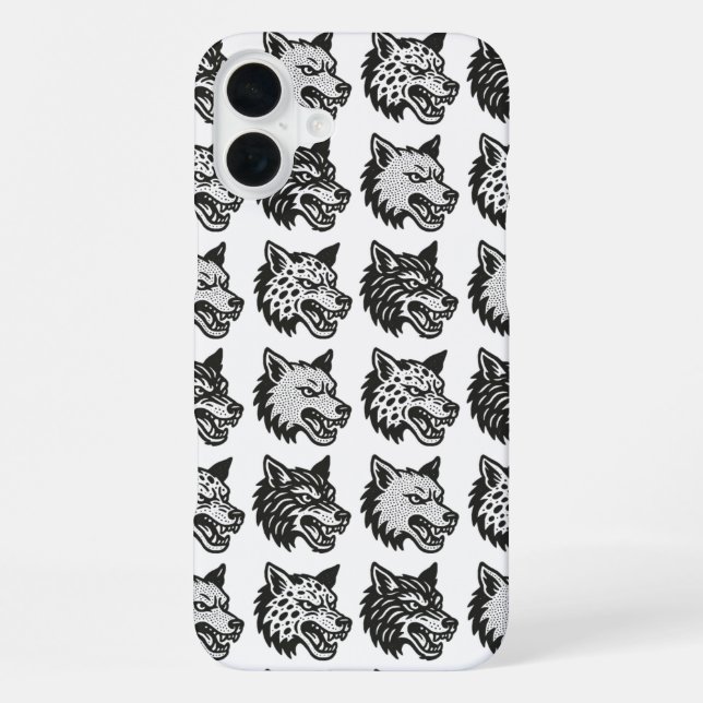 Wölfe iPhone Hülle (Rückseite)