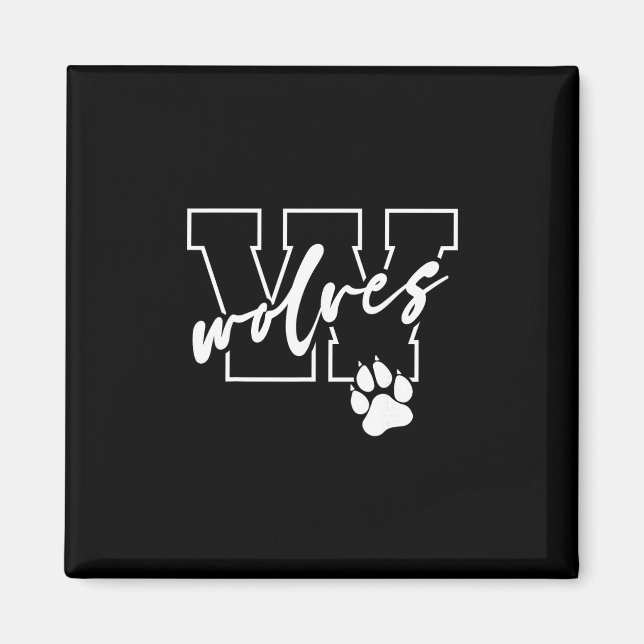 Wölfe  magnet (Vorne)