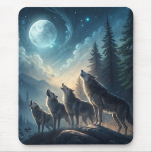 Wölfe Mousepad