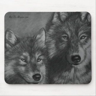 Wölfe mousepad