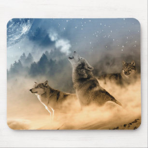 Wölfe Mousepad
