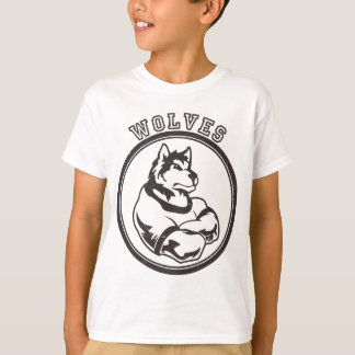 Wölfe oder Wolf-Maskottchen T-Shirt