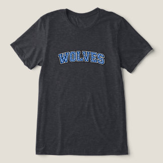 Wölfe Polka Dot  Tri-Blend Shirt