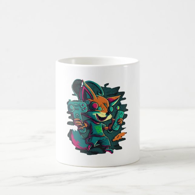 Wölfe spielen kaffeetasse (Mittel)