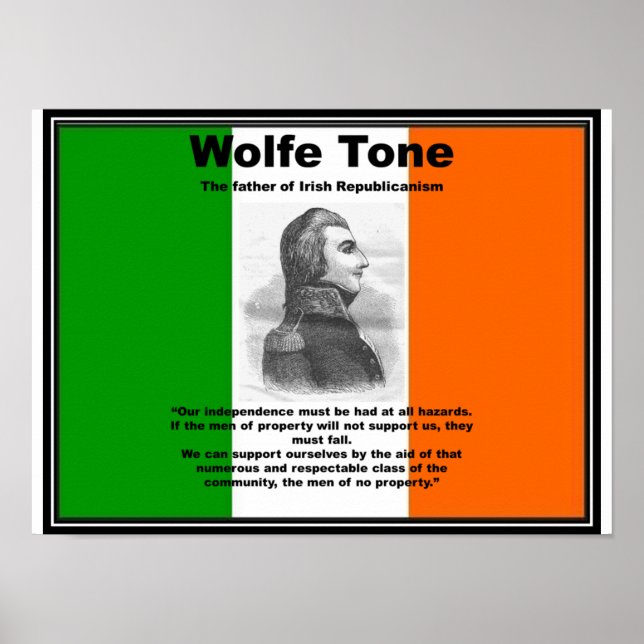 Wolfe Tone Poster (Vorne)