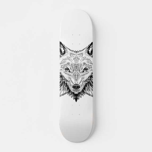 Wolfflügel Skateboard (Vorne)