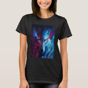 Wolfgalaxie Wolf für Männer und Frauen T-Shirt