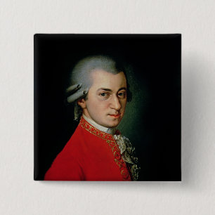 Wolfgang Amadeus Mozart, 1818 Button
