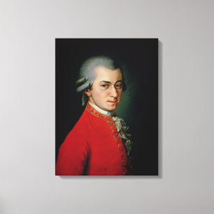 Wolfgang Amadeus Mozart, 1818 Leinwanddruck