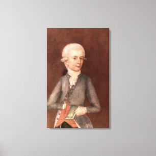 Wolfgang Amadeus Mozart, c.1780 Leinwanddruck