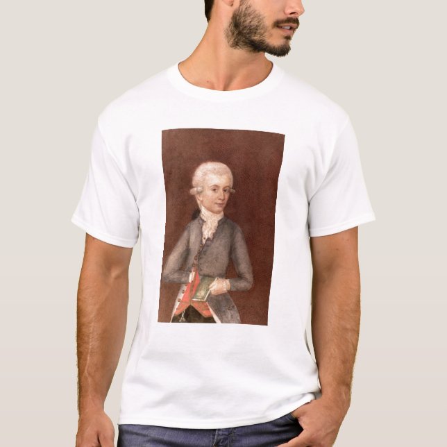 Wolfgang Amadeus Mozart, c.1780 T-Shirt (Vorderseite)