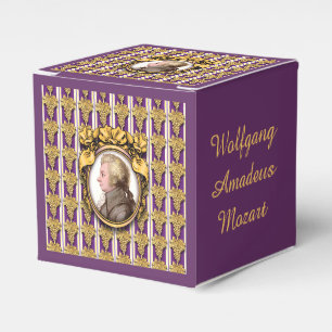 Wolfgang Amadeus Mozart Geschenkschachtel