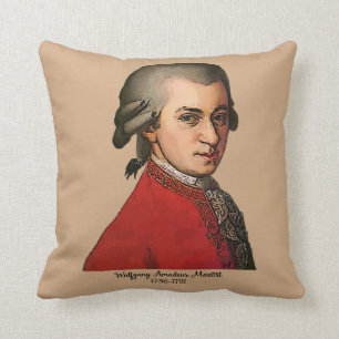 Wolfgang Amadeus Mozart Kissen