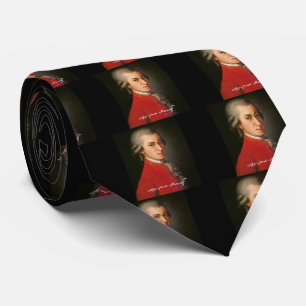 Wolfgang amadeus mozart krawatte
