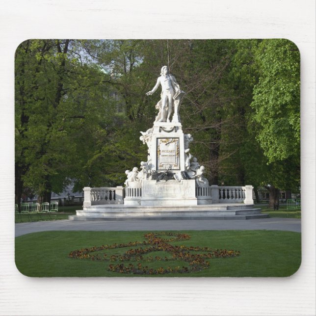 Wolfgang Amadeus Mozart Mousepad (Vorne)