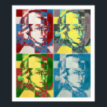 Wolfgang Amadeus Mozart Pop Art Malerei Poster<br><div class="desc">Eigene Arbeit. Wolfgang Amadeus Mozart , Taufname Johannes Chrysostomus Wolfgangus Theophilus Mozart (27. Januar 1756 - 5. Dezember 1791), war ein produktiver und einflussreicher Komponist der klassischen Zeit. Er komponierte mehr als 600 Werke, von denen viele als Höhepunkte symphonischer, konzertanter, kammermusikalischer, Klaviermusik, Opernmusik und Chormusik galten. Er gehört zu den...</div>
