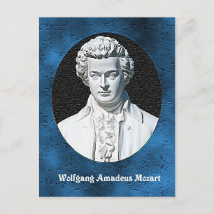 Wolfgang Amadeus Mozart Postcard Postkarte