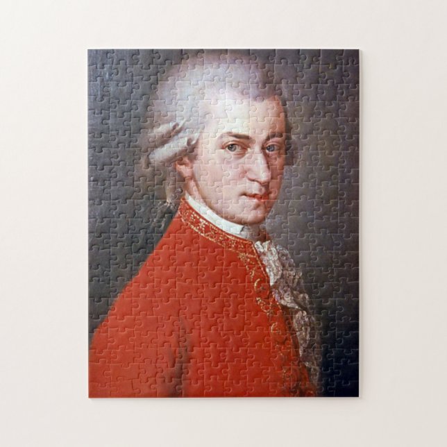 Wolfgang Amadeus Mozart Puzzle (Vertikal)