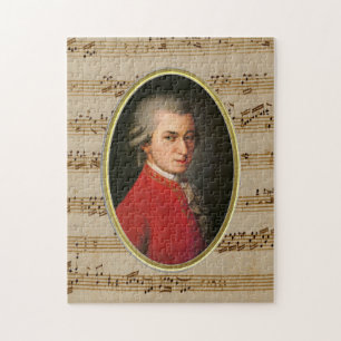 Wolfgang Amadeus Mozart-Puzzle Puzzle