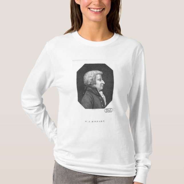 Wolfgang Amadeus Mozart T-Shirt (Vorderseite)