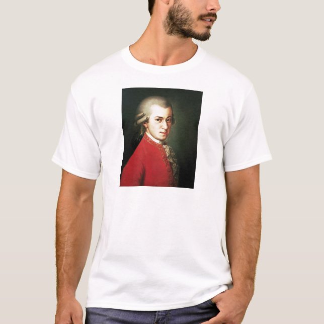 Wolfgang Amadeus Mozart T-Shirt (Vorderseite)