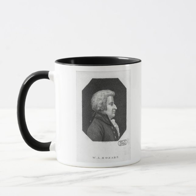 Wolfgang Amadeus Mozart Tasse (Links)